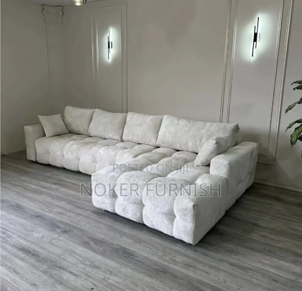 L Shaped Model Chair