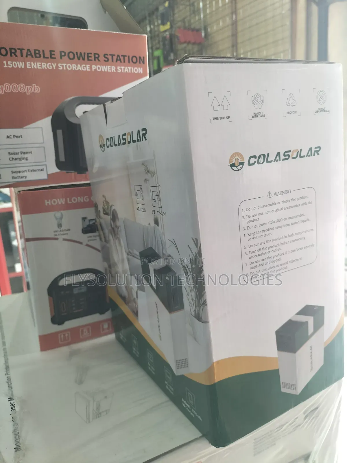 Colar 1000 Solar Generator With Lithium Battery Lifepo4