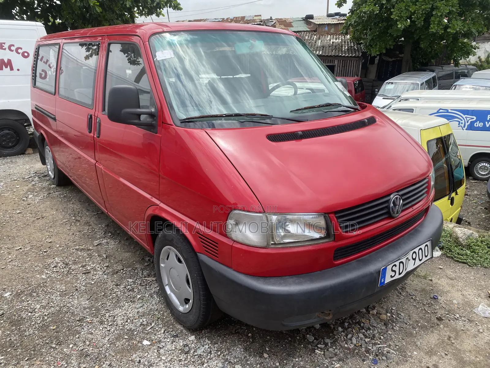 Volkswagen Transporter 2005 Red