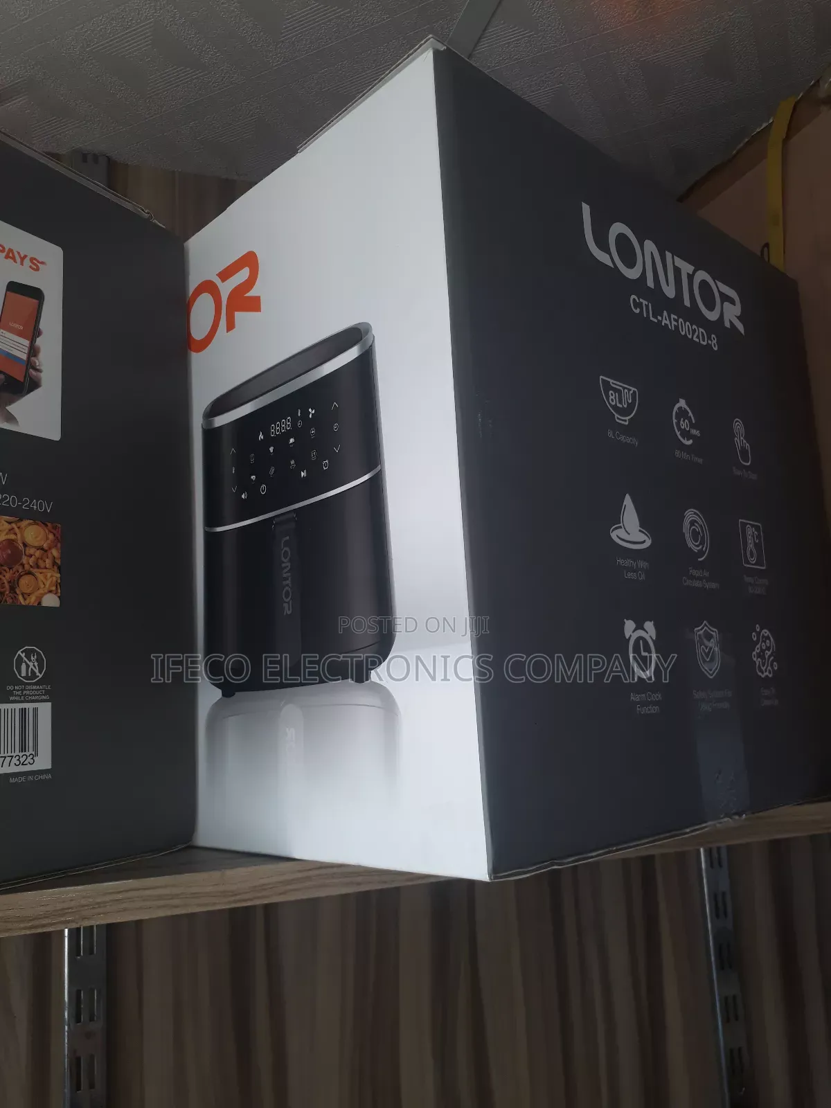 8 Litters Lontor Air Fryer