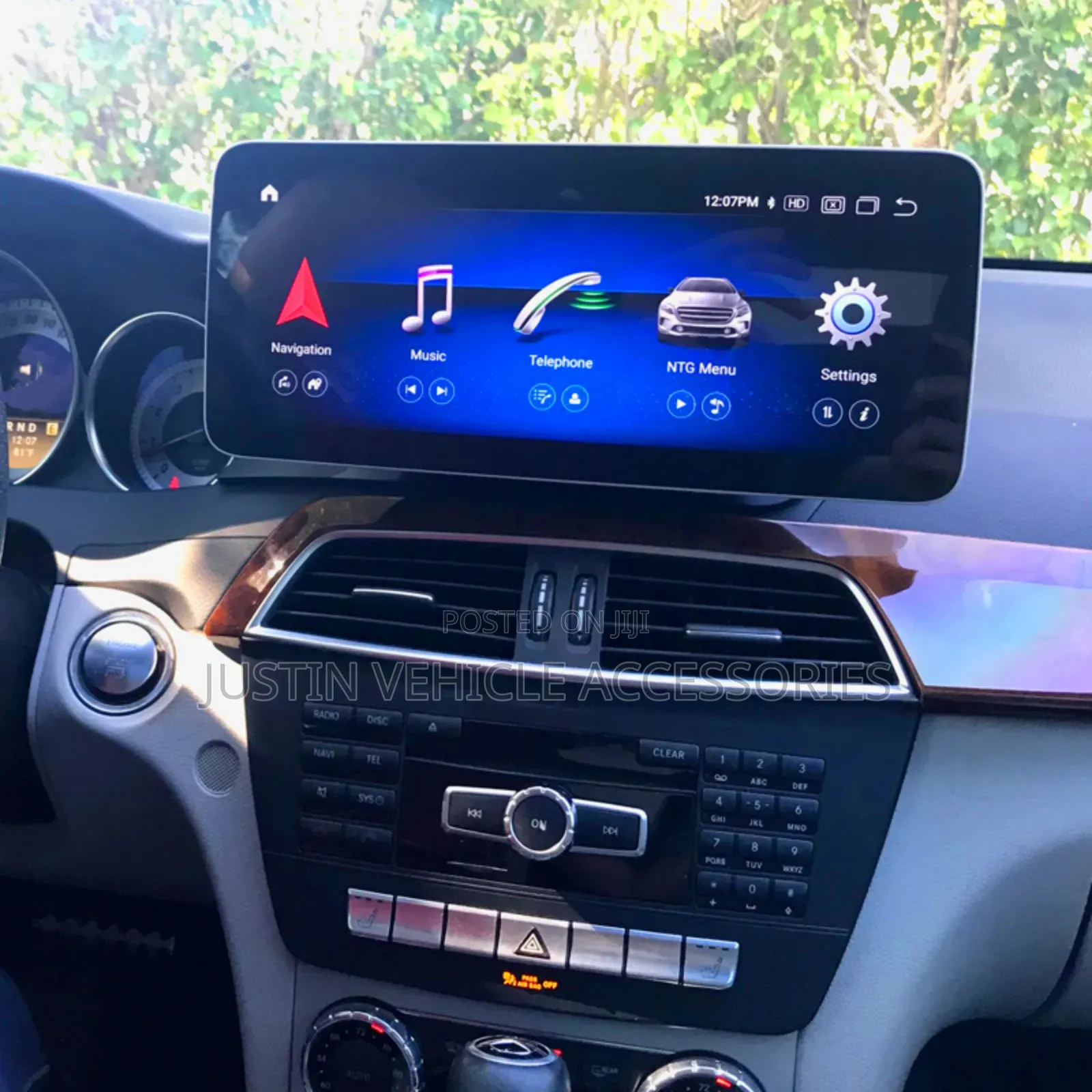 Mercedes Benz C_class 2014 Android Player