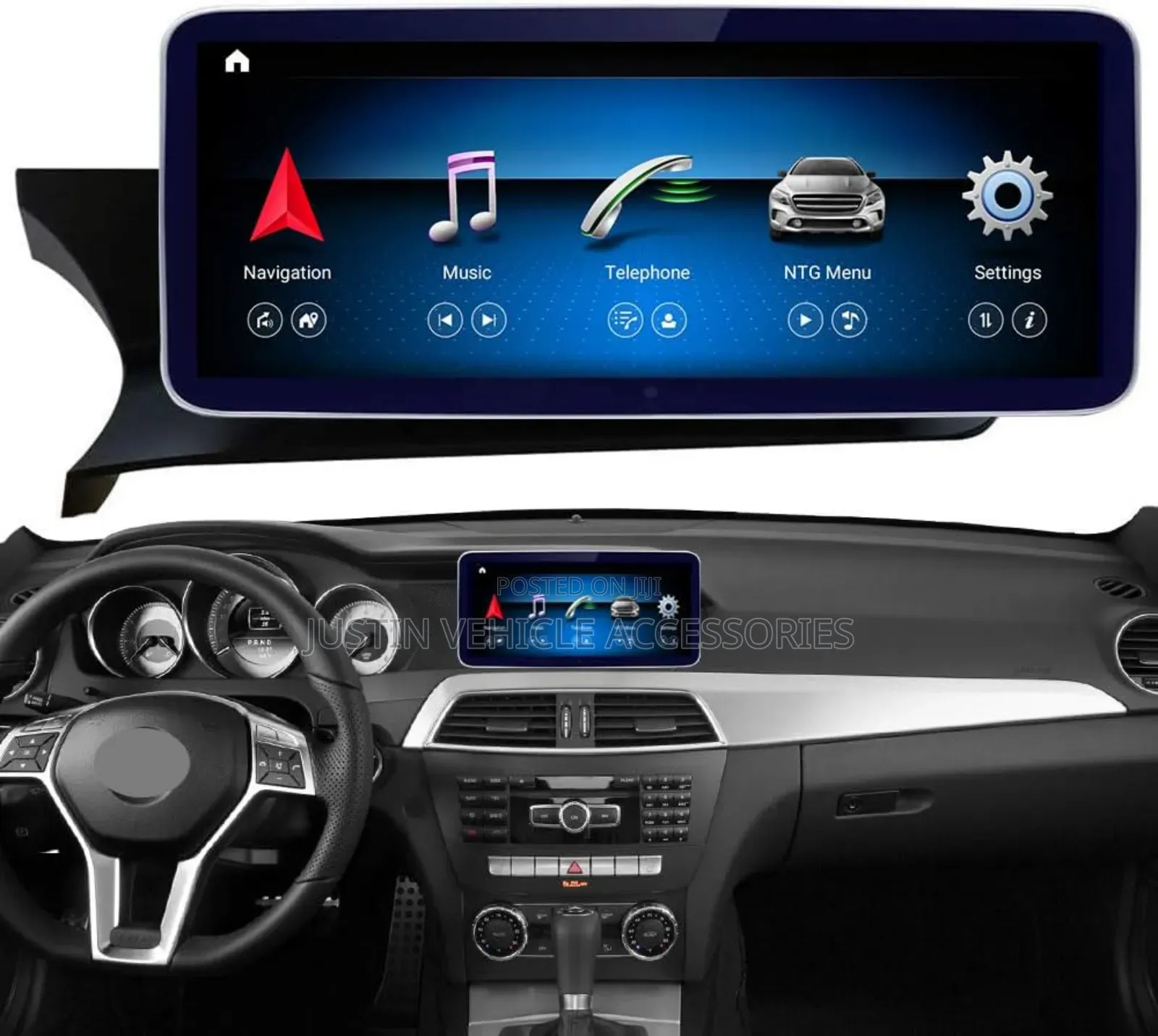 Mercedes Benz C_class 2014 Android Player