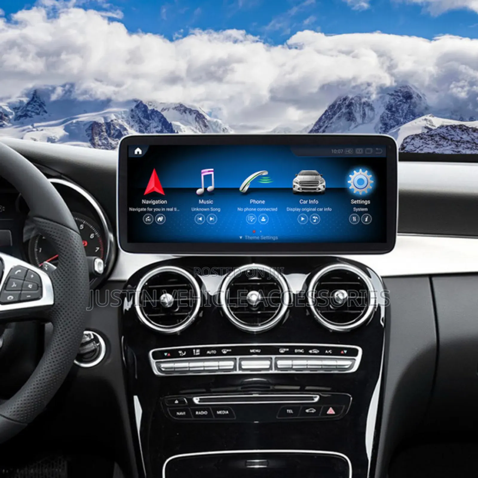 Mercedes Benz C_class 2015_2021 Android Player