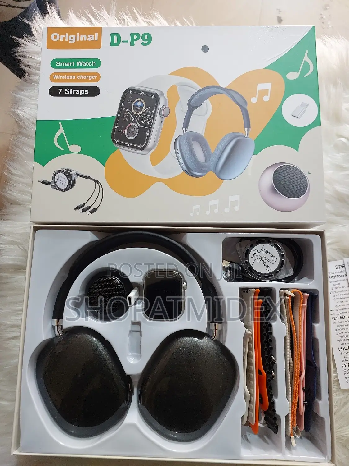 Latest D99 Plus Watch + Wireless Earphone + Speaker