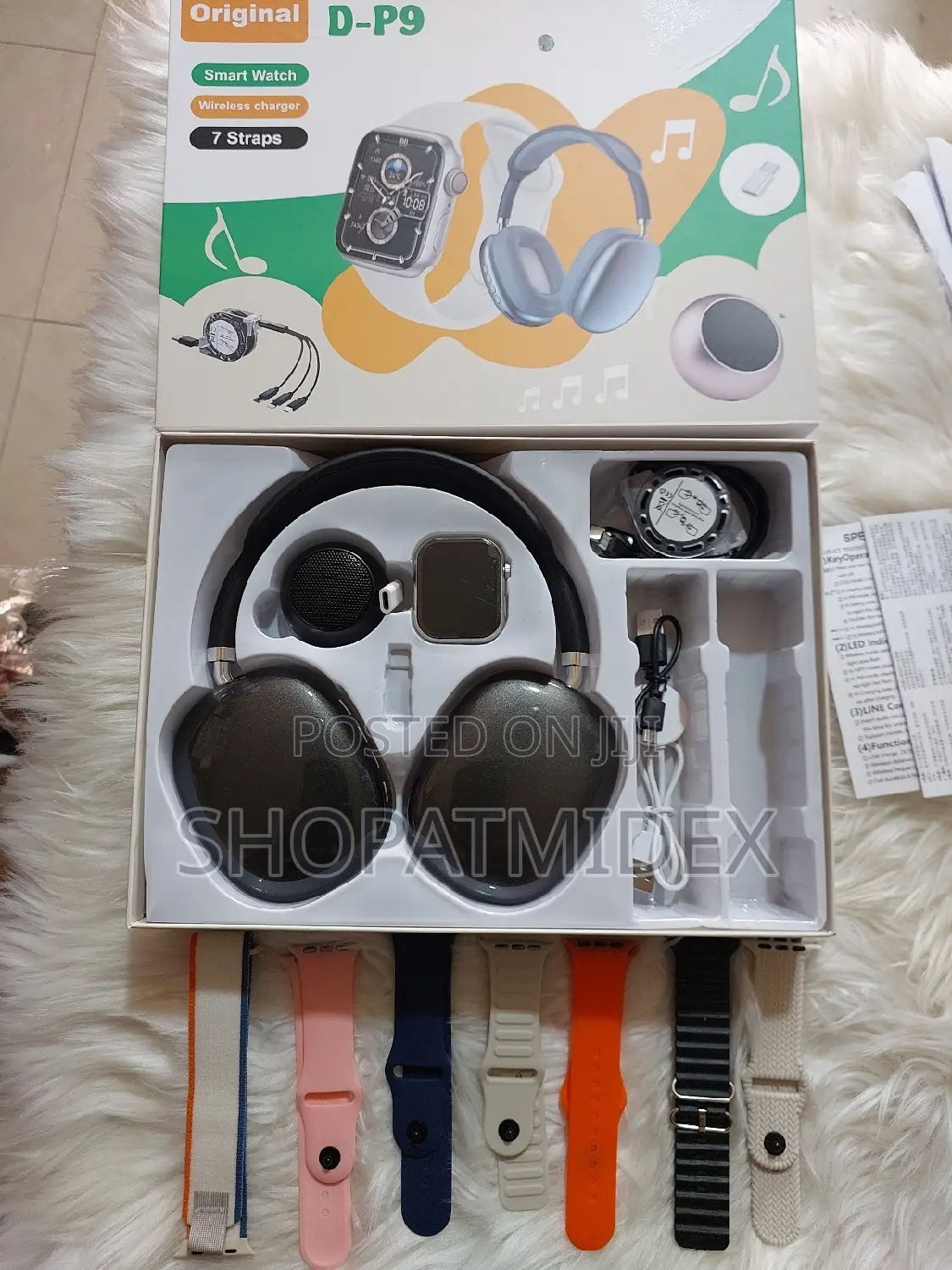 Latest D99 Plus Watch + Wireless Earphone + Speaker