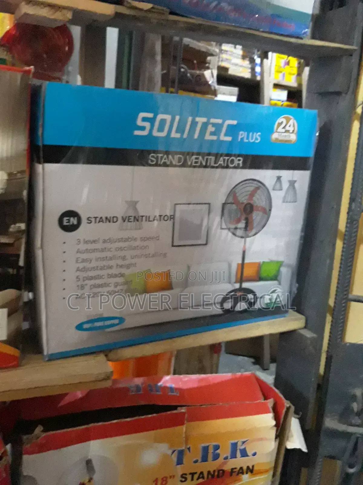 Solitec Standing Fan