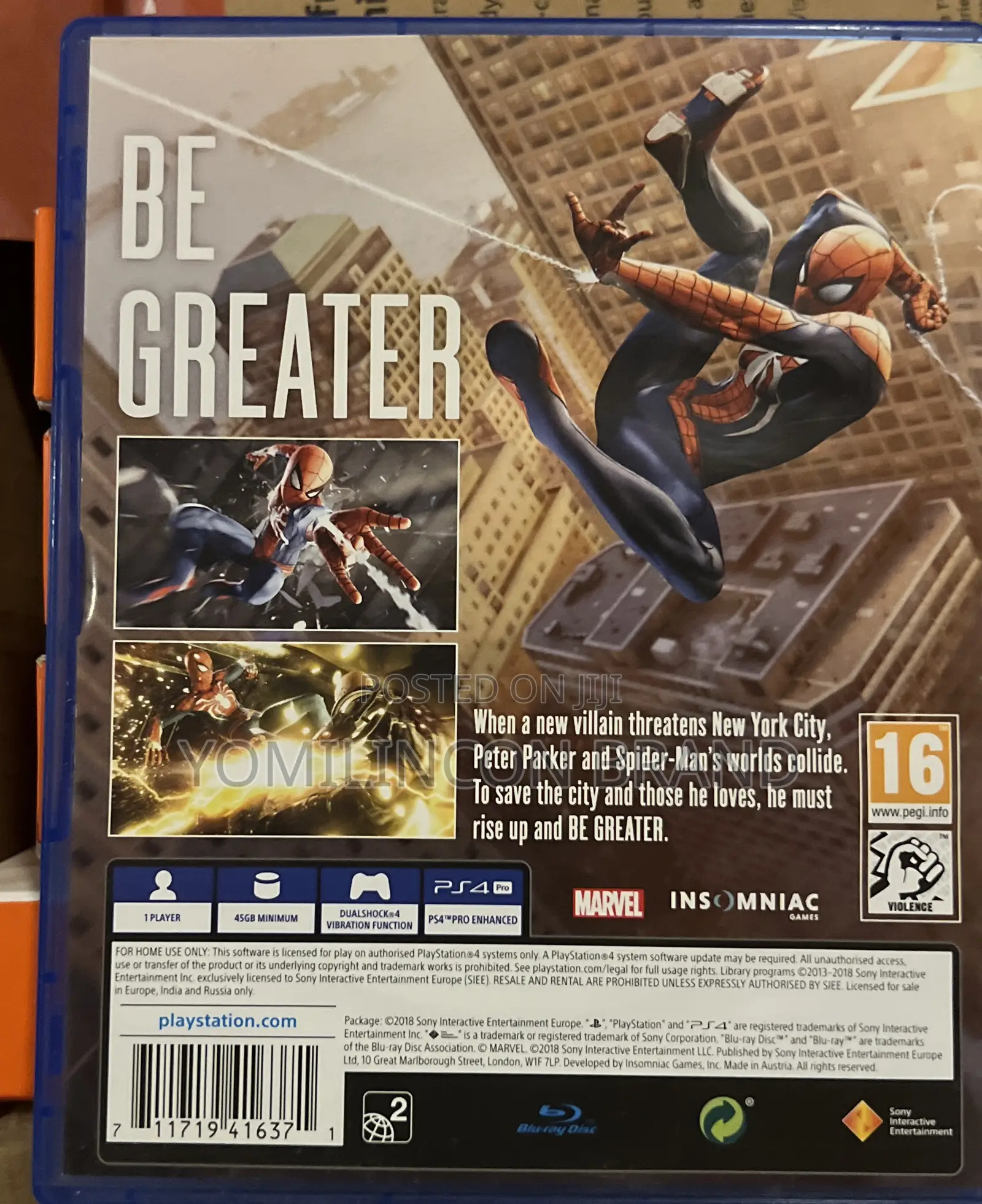 Spider-Man Ps4