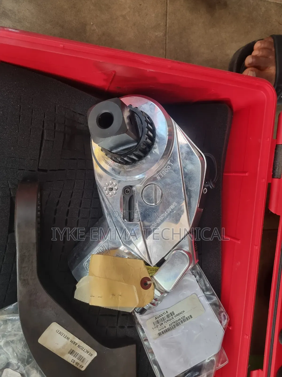 Hytorc Avanti Square Drive Hydraulic Torque Wrench 1-1/2" Dr