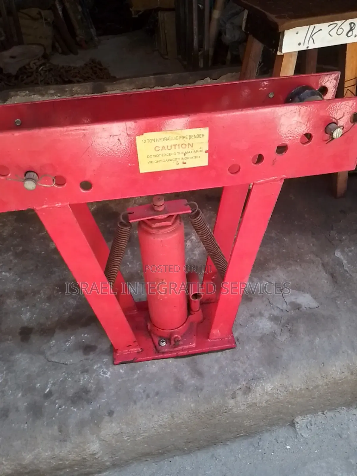 Hydrolic Pipe Bender 12 Ton
