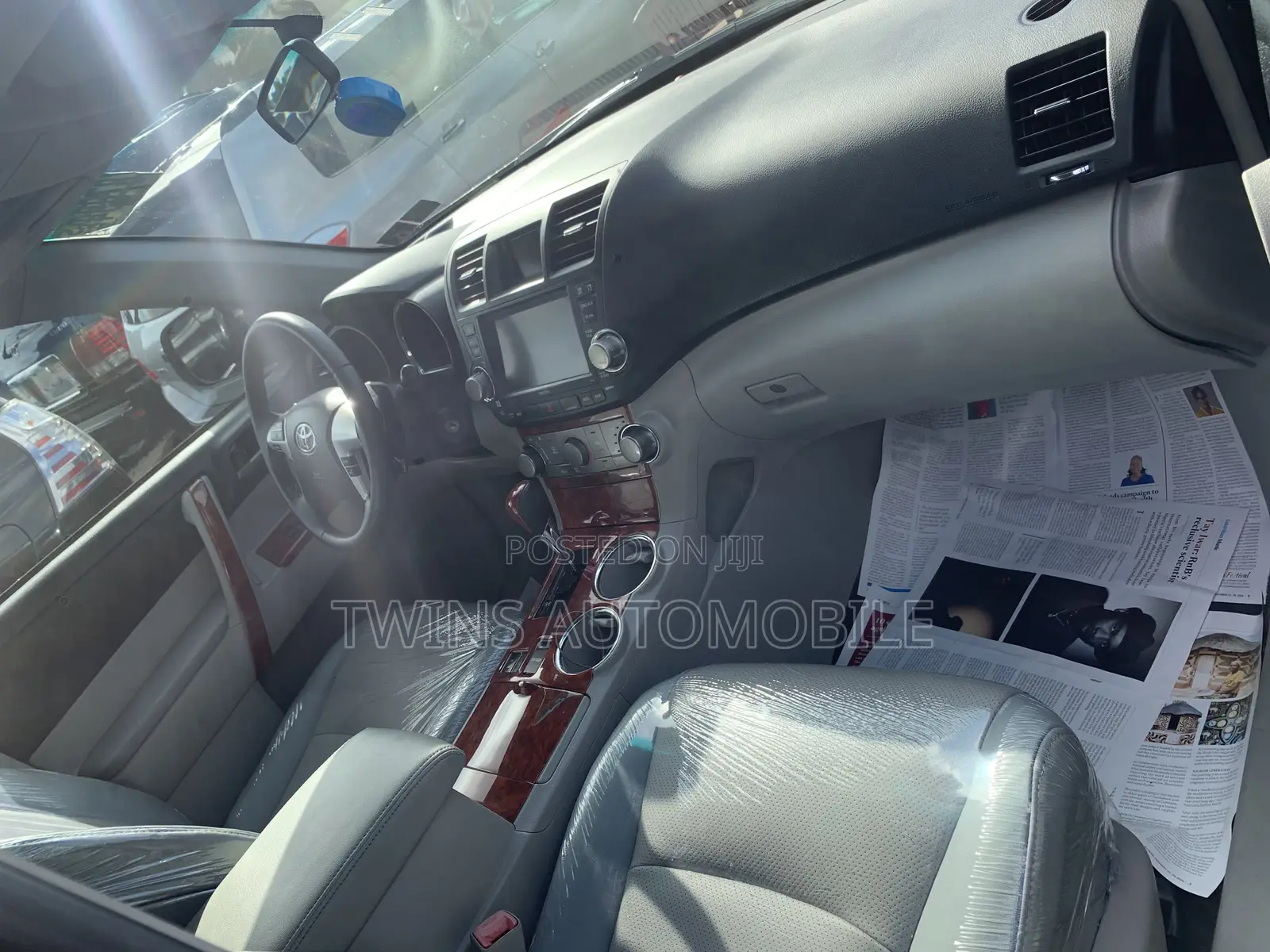 Toyota Highlander Limited 2012 Black