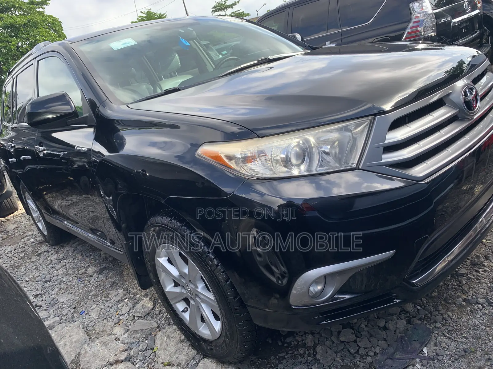 Toyota Highlander Limited 2012 Black