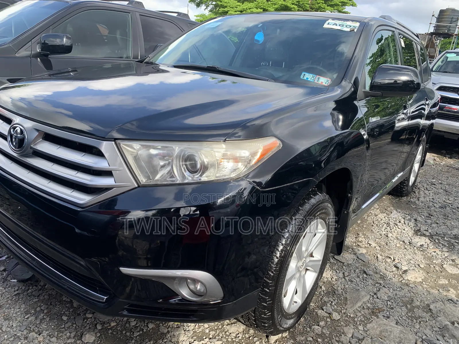 Toyota Highlander Limited 2012 Black