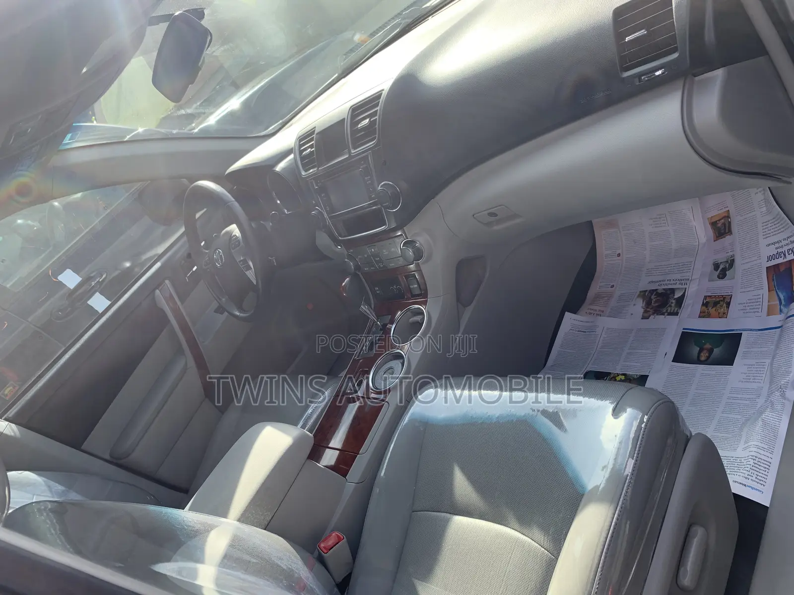 Toyota Highlander Limited 3.5l 4WD 2013 Silver