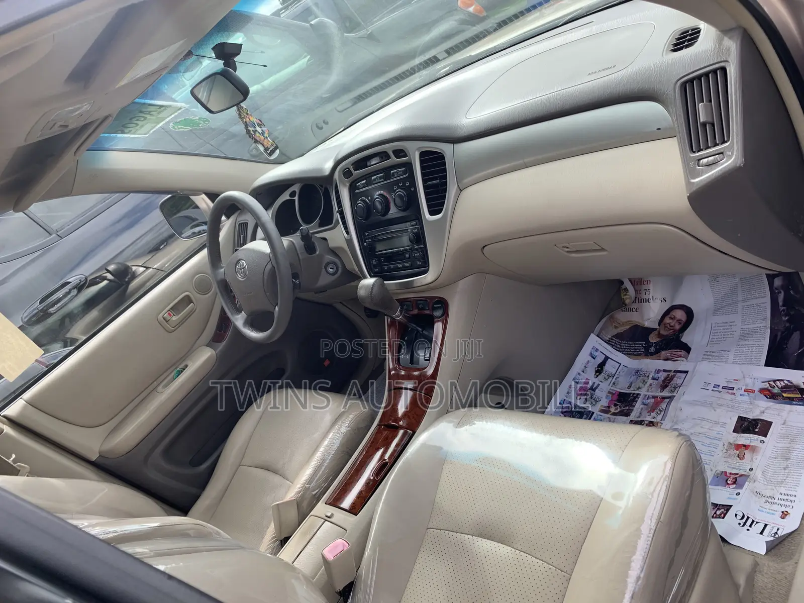 Toyota Highlander Limited V6 2006 Gold