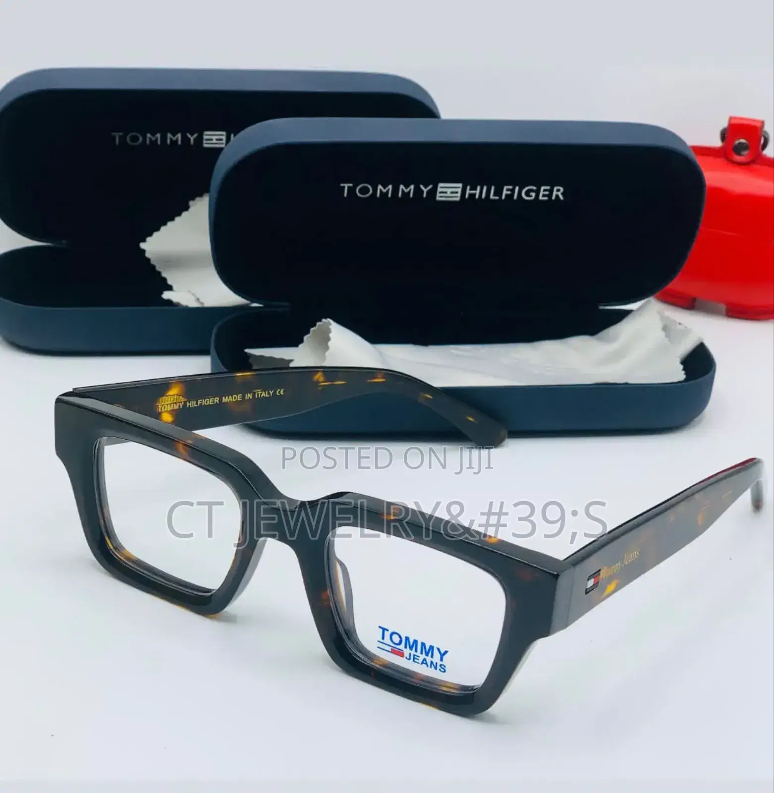 High Quality Tommy Hilfiger Thick Frame Fashion&Leading Lens