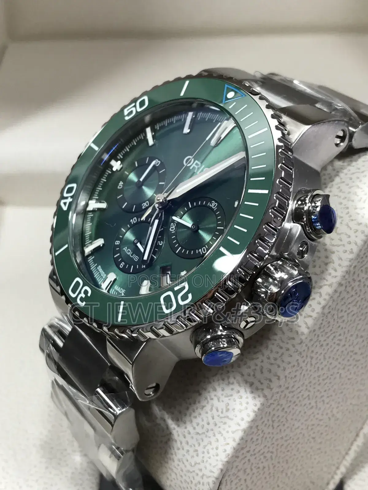 Oris Aquis Black/Green Whale Limited Edition (High Quality✅)