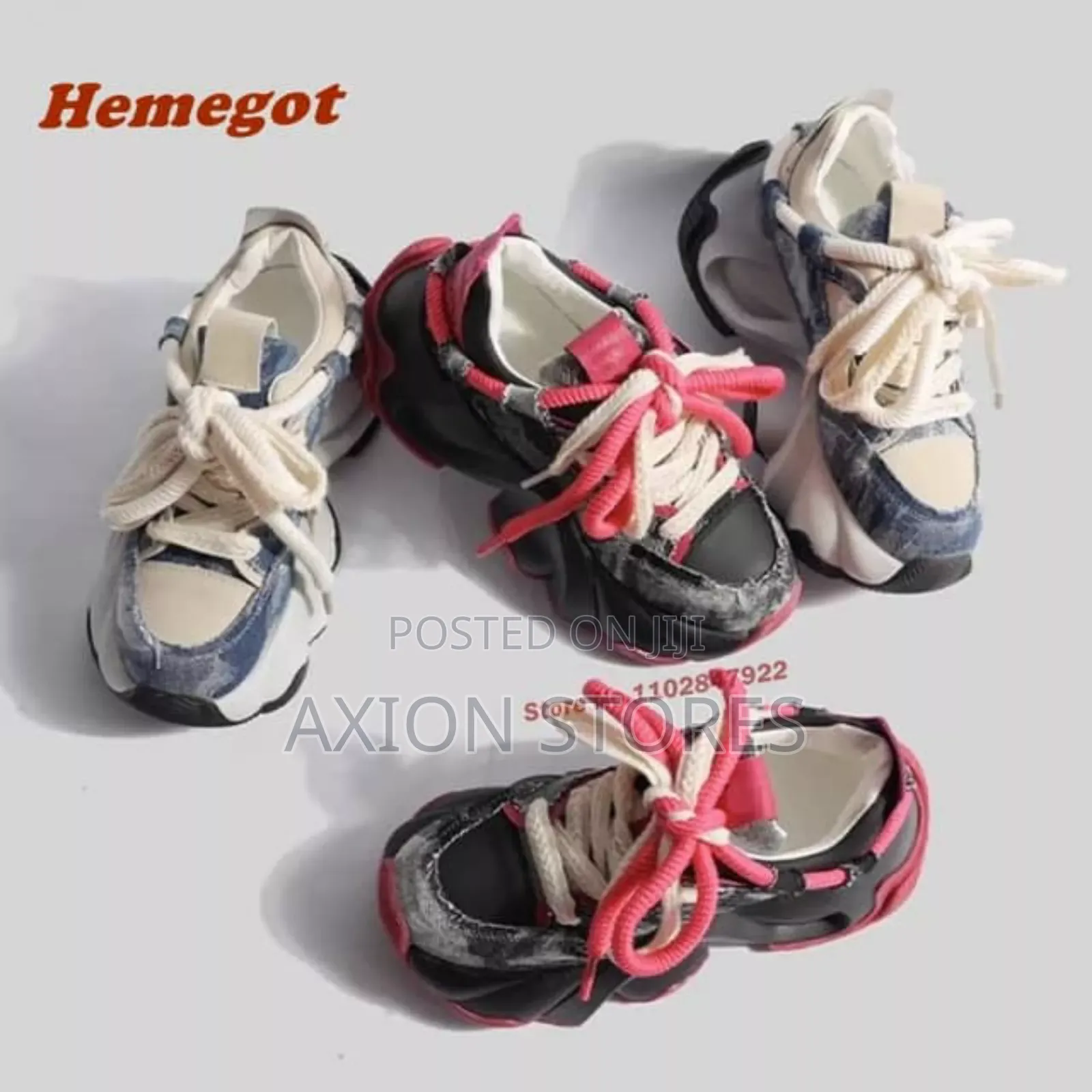 High Sole Fashion Sneakers