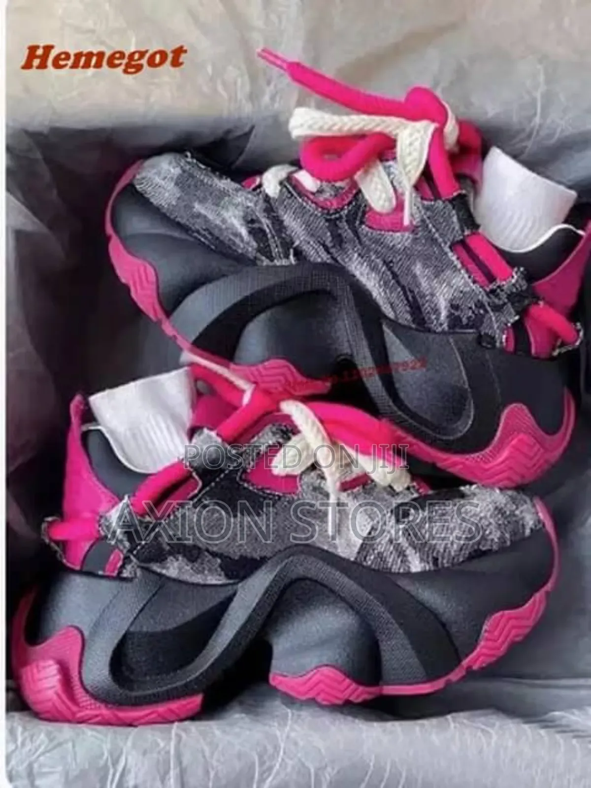 High Sole Fashion Sneakers