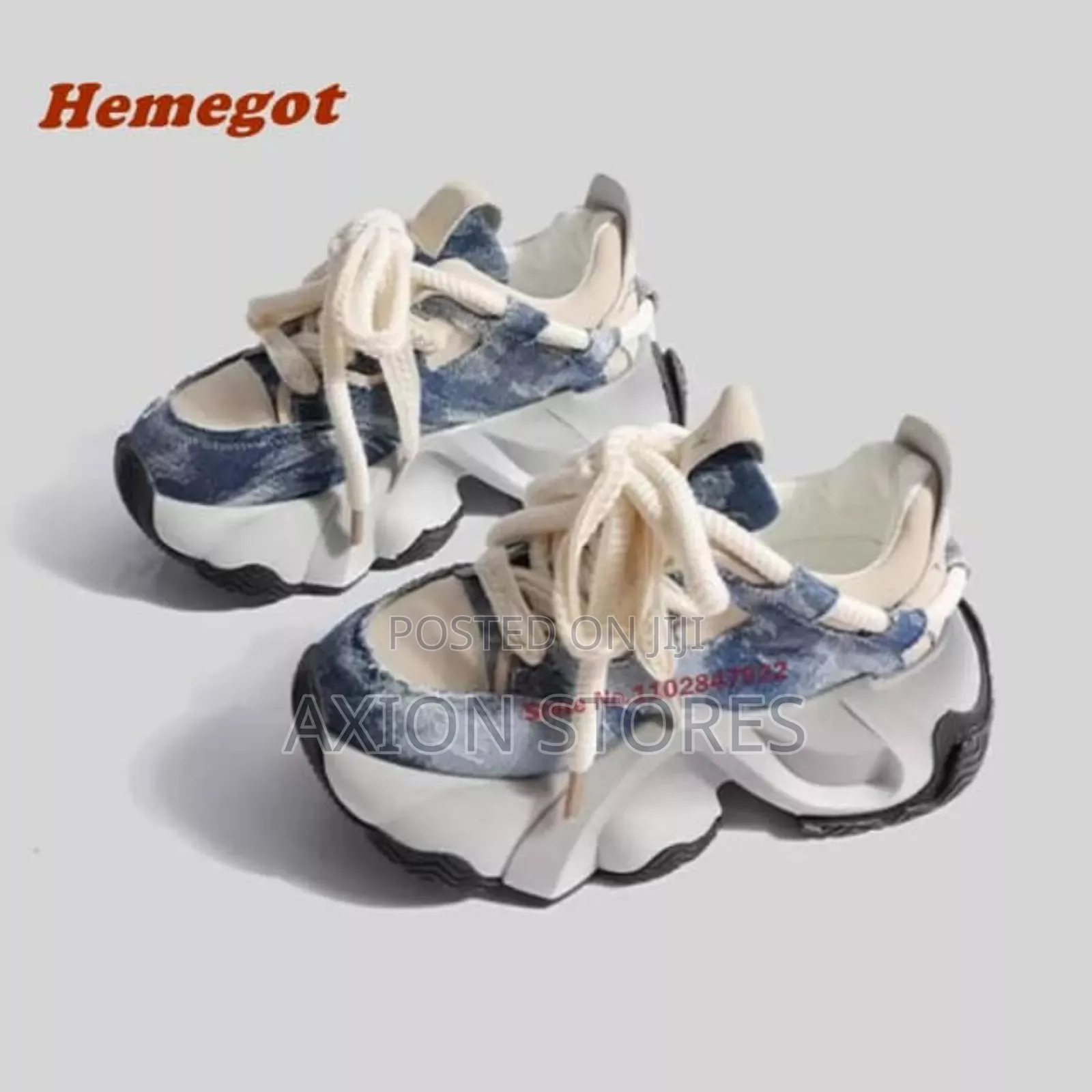 High Sole Fashion Sneakers