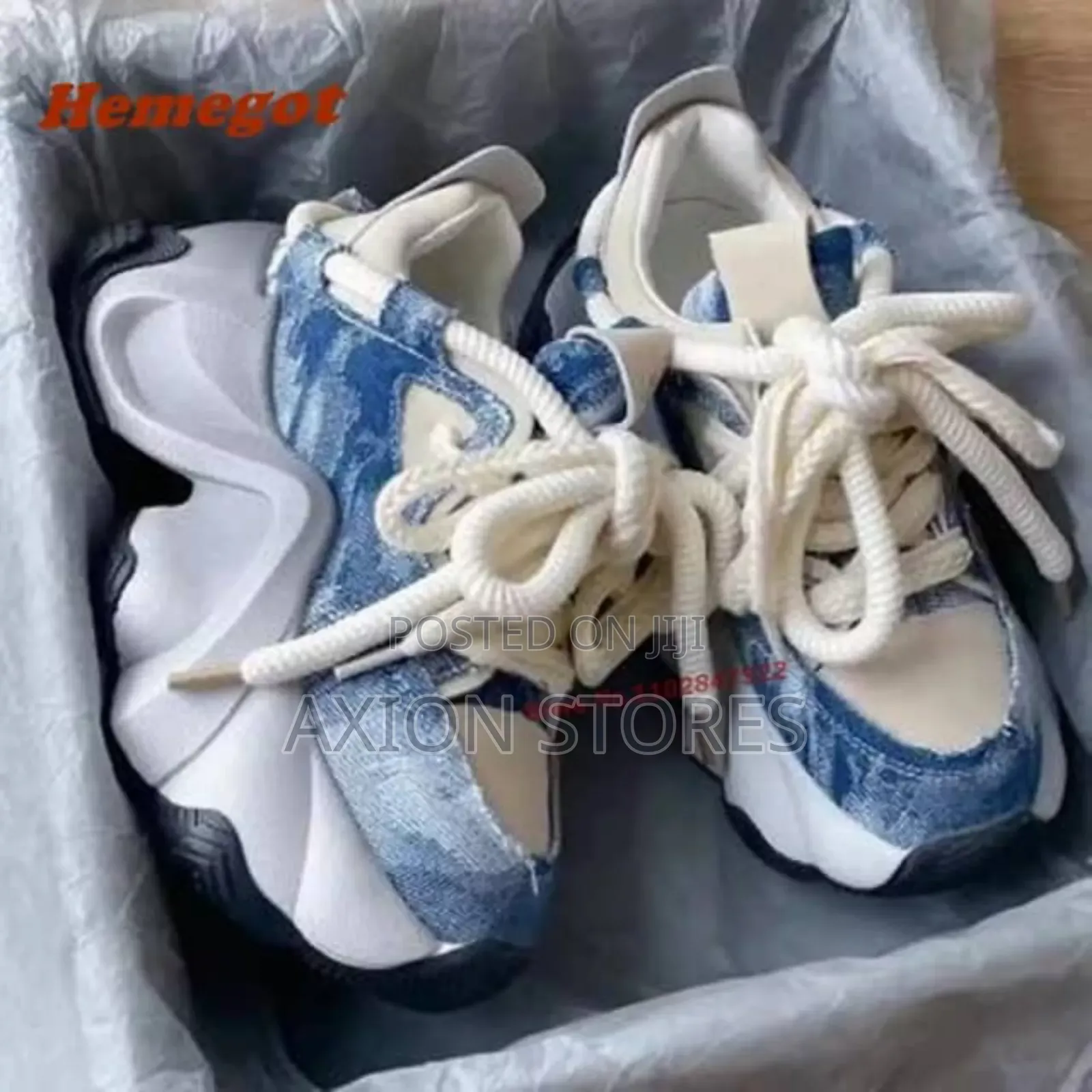 High Sole Fashion Sneakers