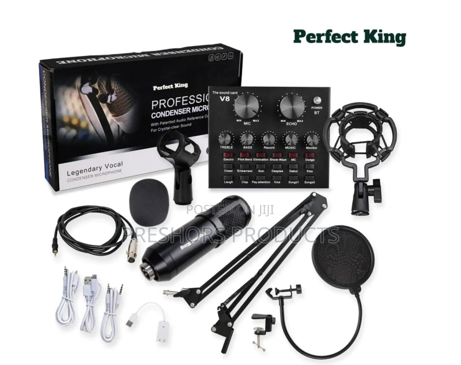 Perfect King Quality Bm800 Complete Set Condenser