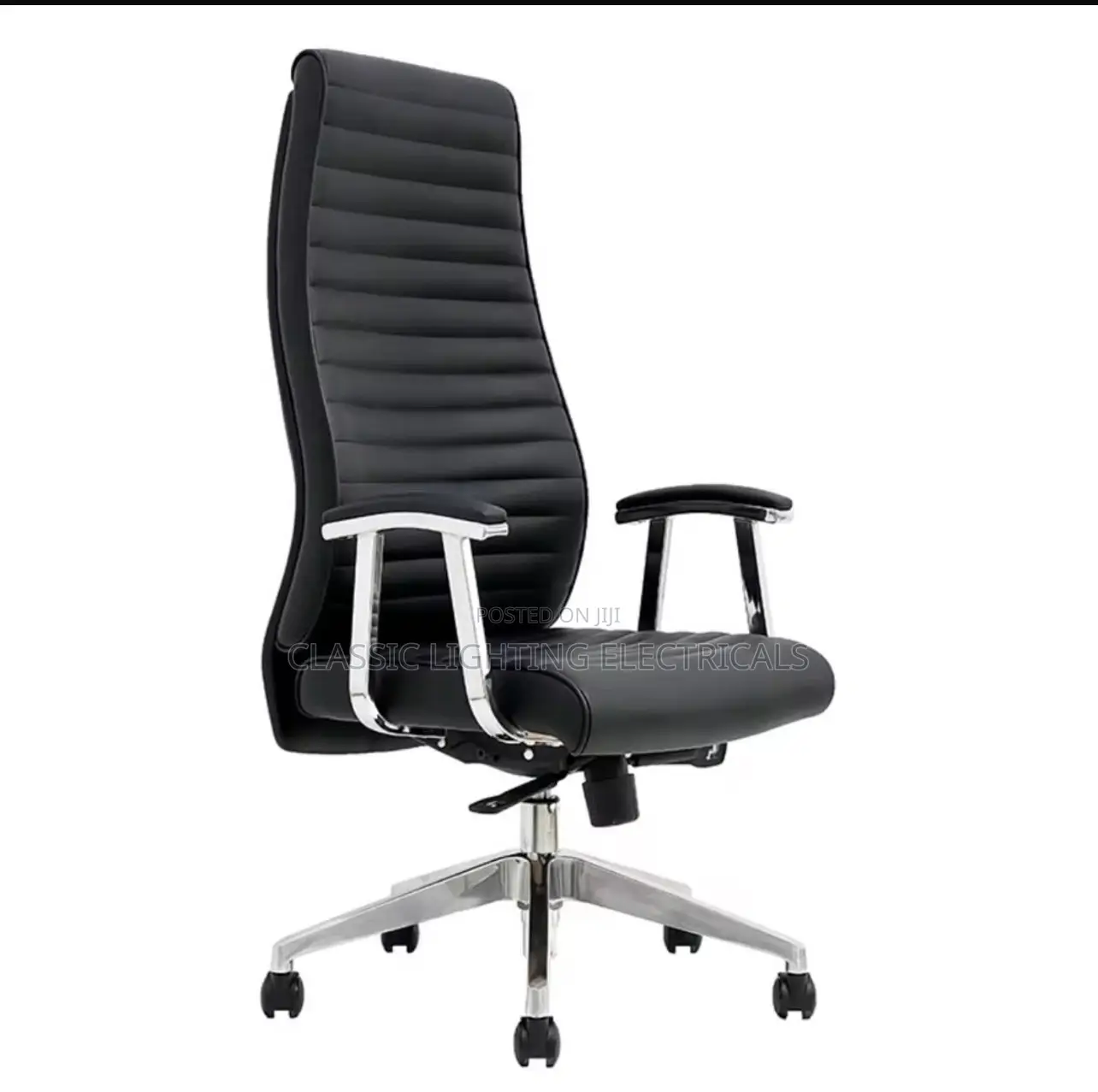Office Chair Simple Leather Lifting Swivel Chair