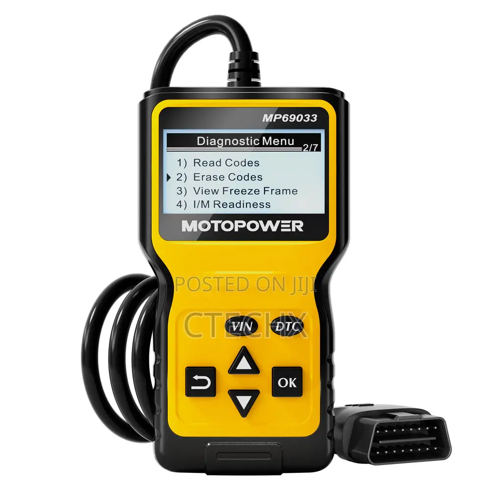 Motopowe Obd2 Scanner Universal Car Engine Fault Code Reader