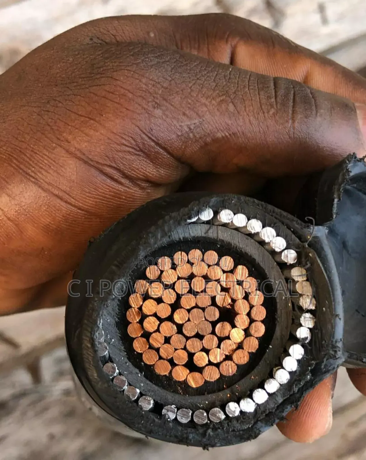 400mm Single Nigeria Armoured Cable