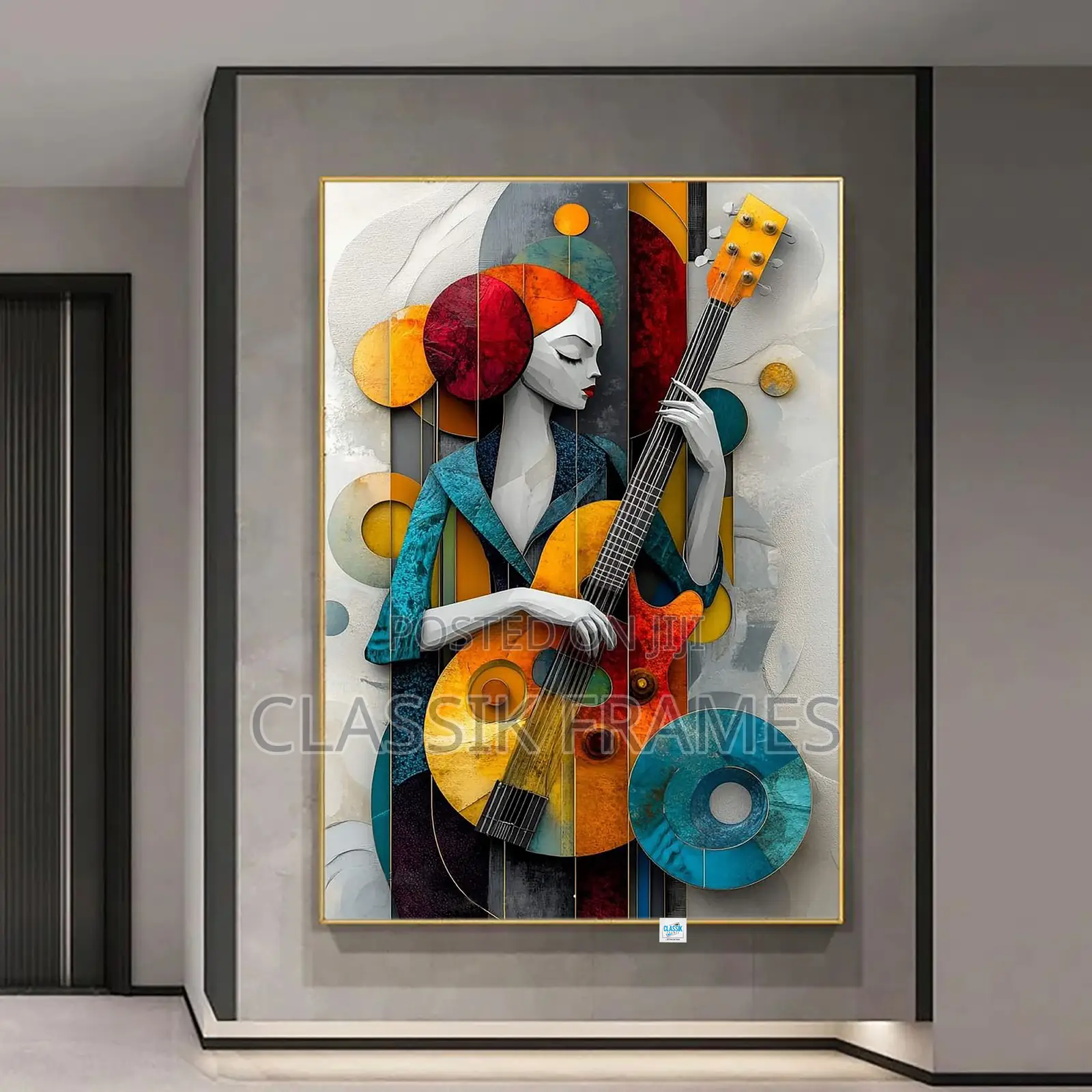 Hd Oil Painting on Canvas Artistic Digi Painting Wallart