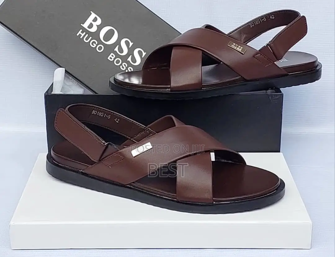 Hugo Boss Italian Leather Sandals