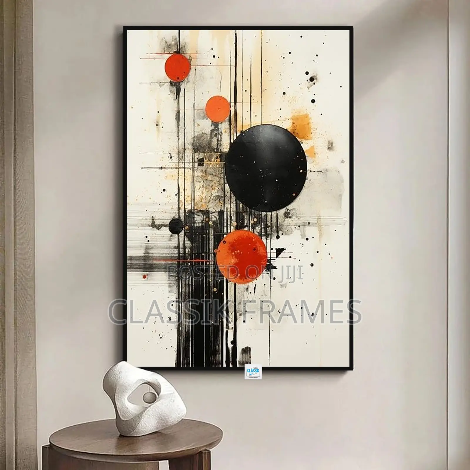 Hd Framed Abstract Digi Painting Wallart