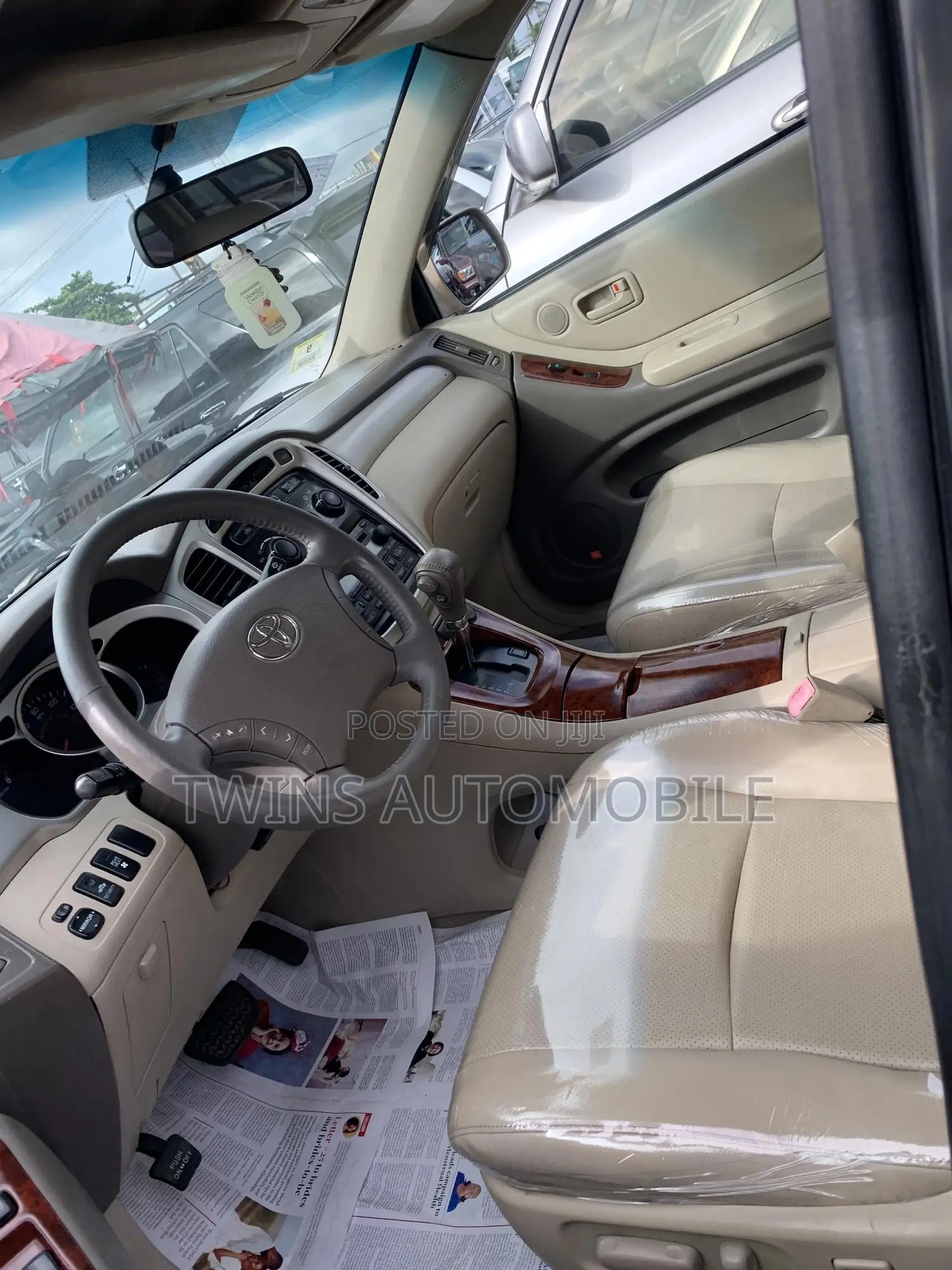 Toyota Highlander Limited V6 2006 Gold