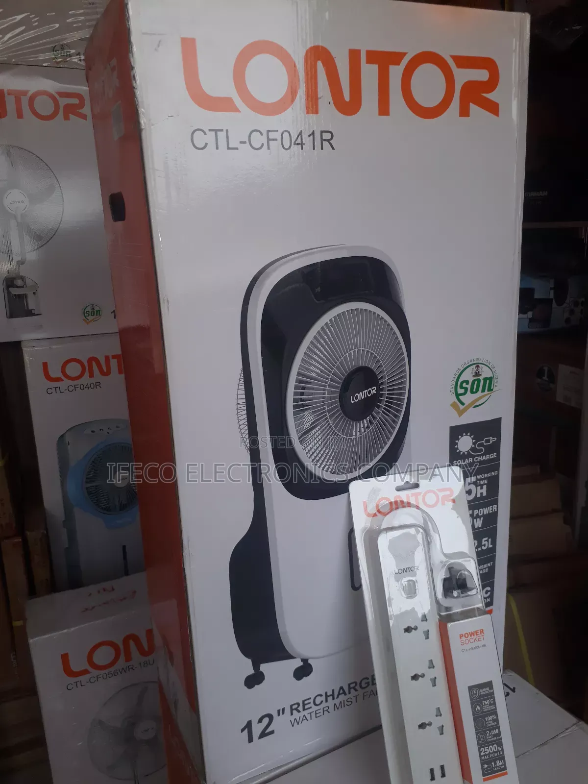 Water Air Cooler Mix Fan Rechargeable