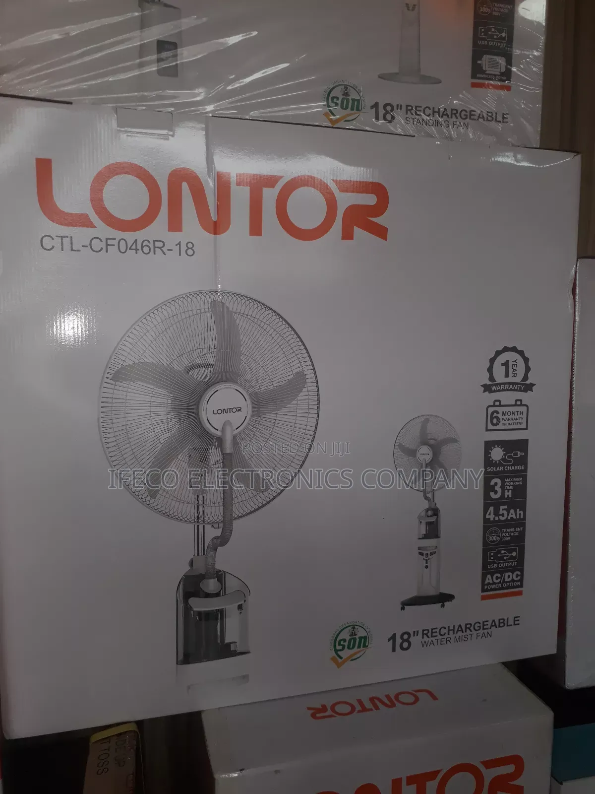 Water Fan. 16 Inches Best