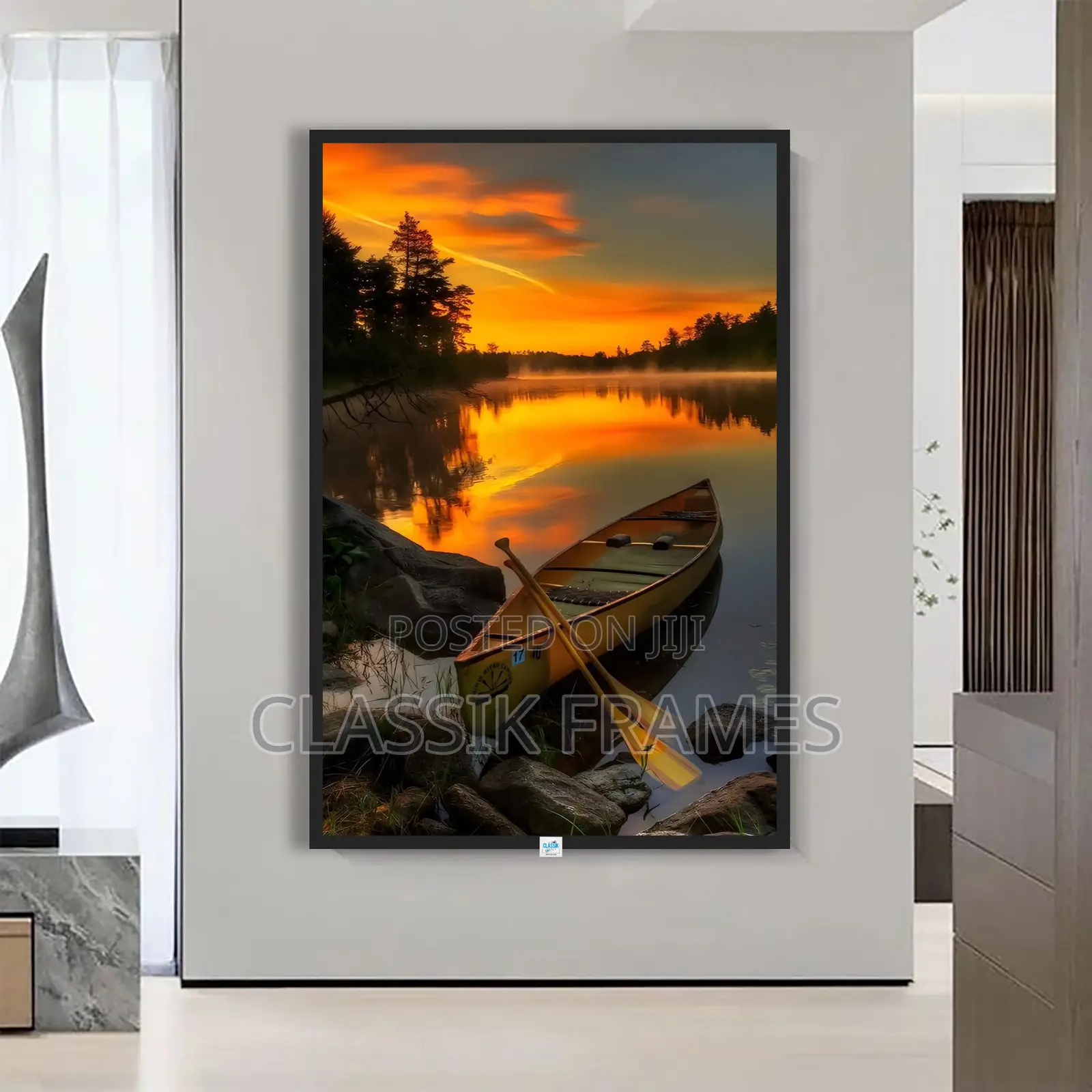 Hd Framed Canvas Abstract Digi Painting Wallart