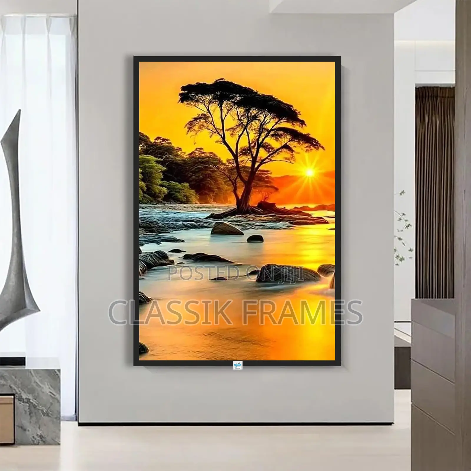 Hd Framed Canvas Abstract Digi Painting Wallart
