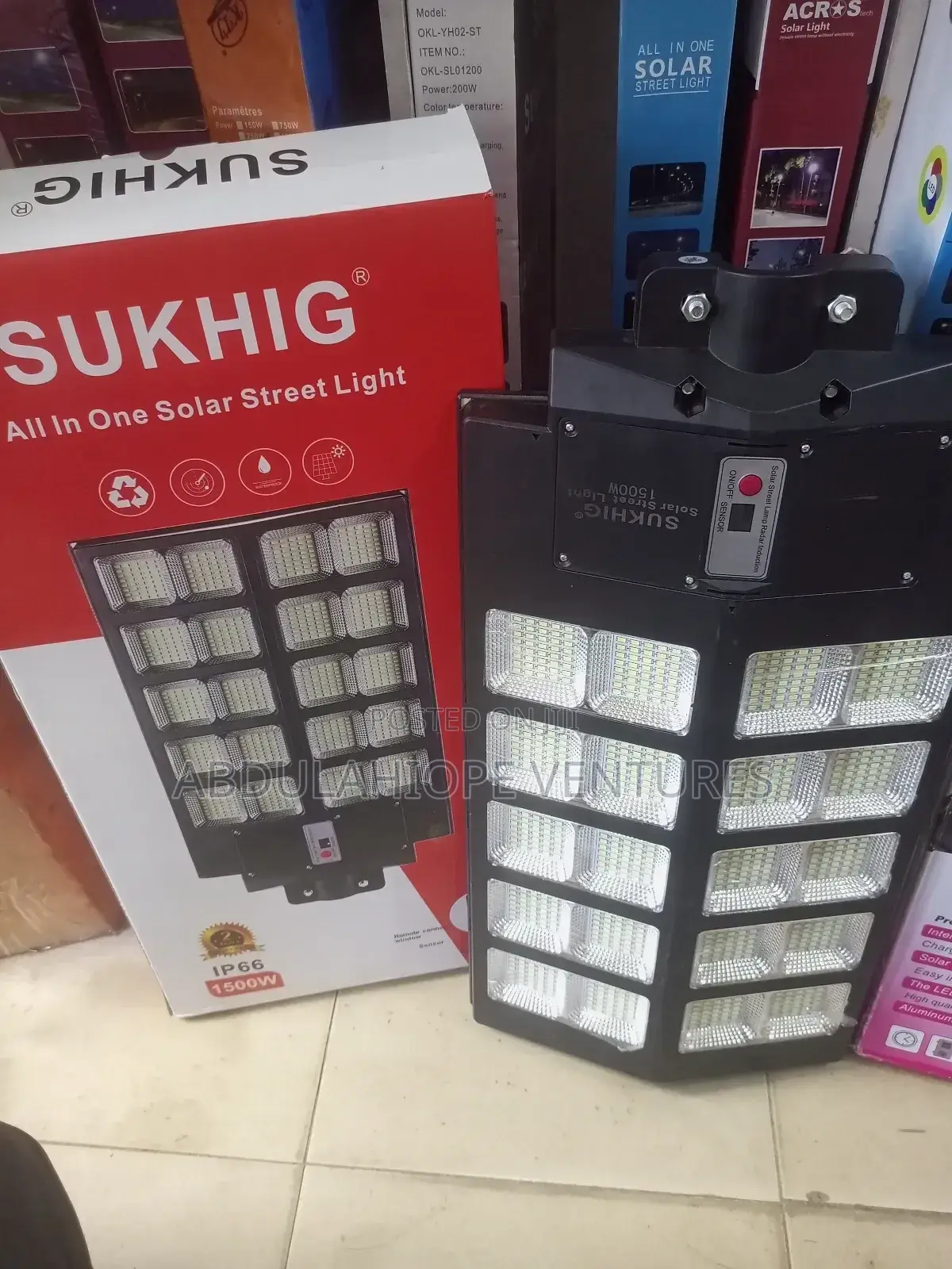 1500w Solar Street Light