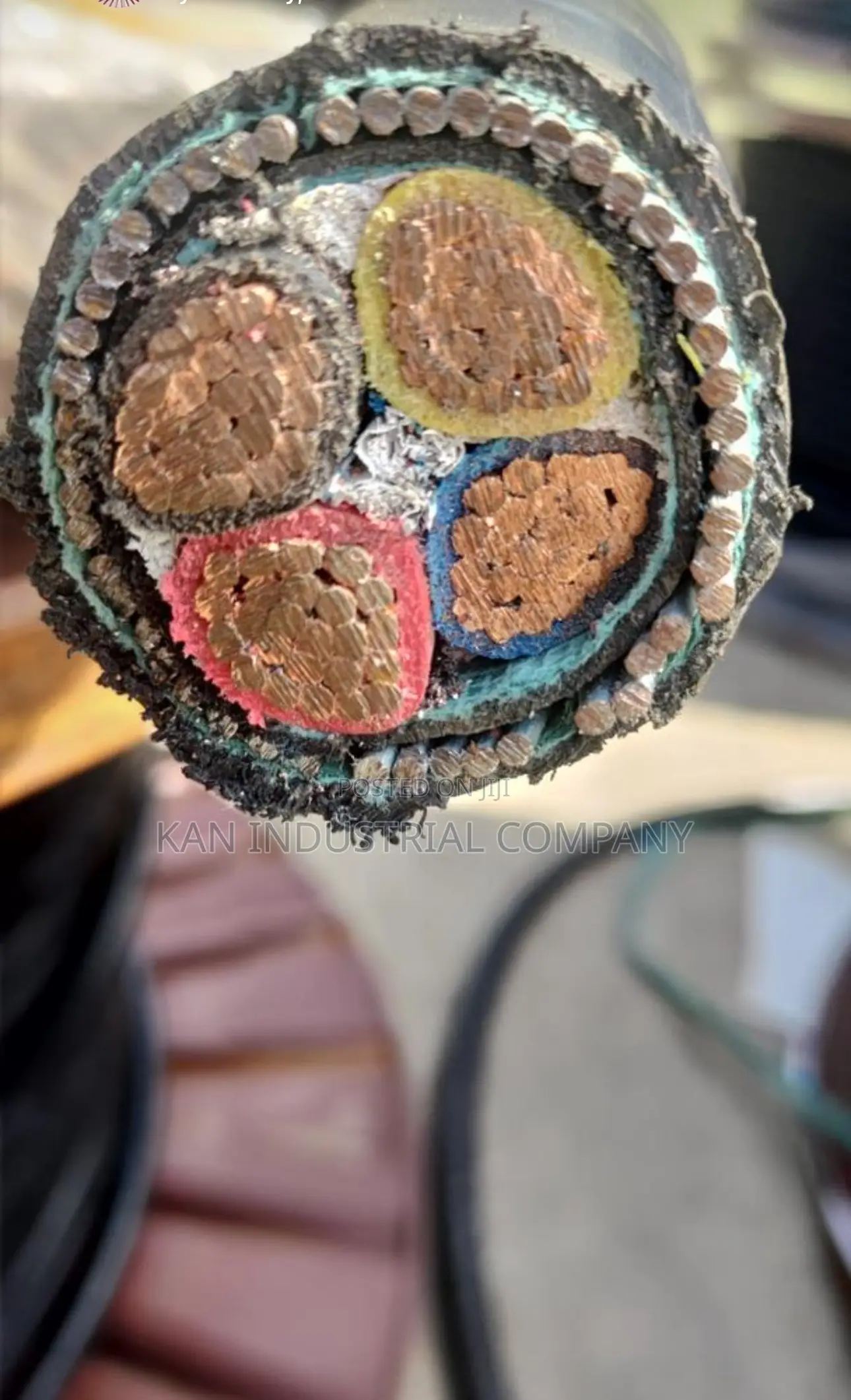 240mm 4 Core Armored Cable