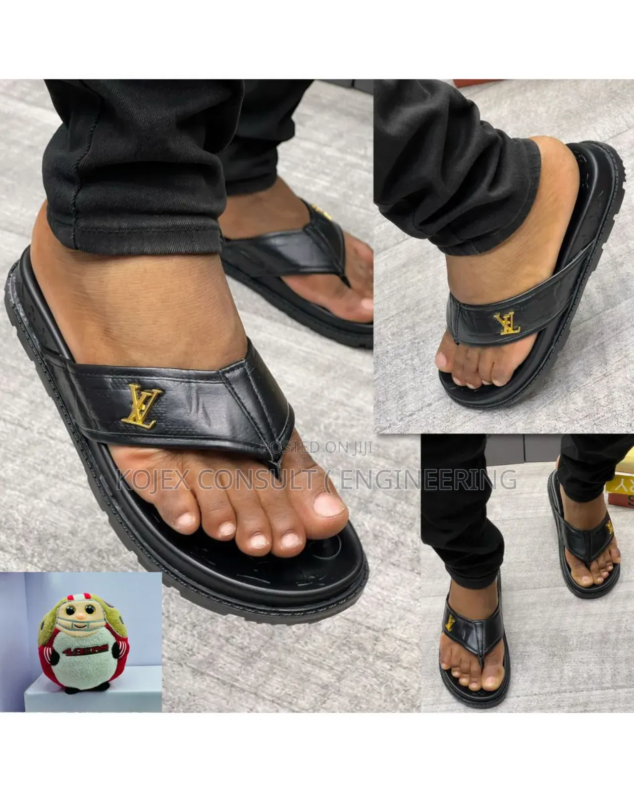 Louis Vuitton Comfy Men Slippers