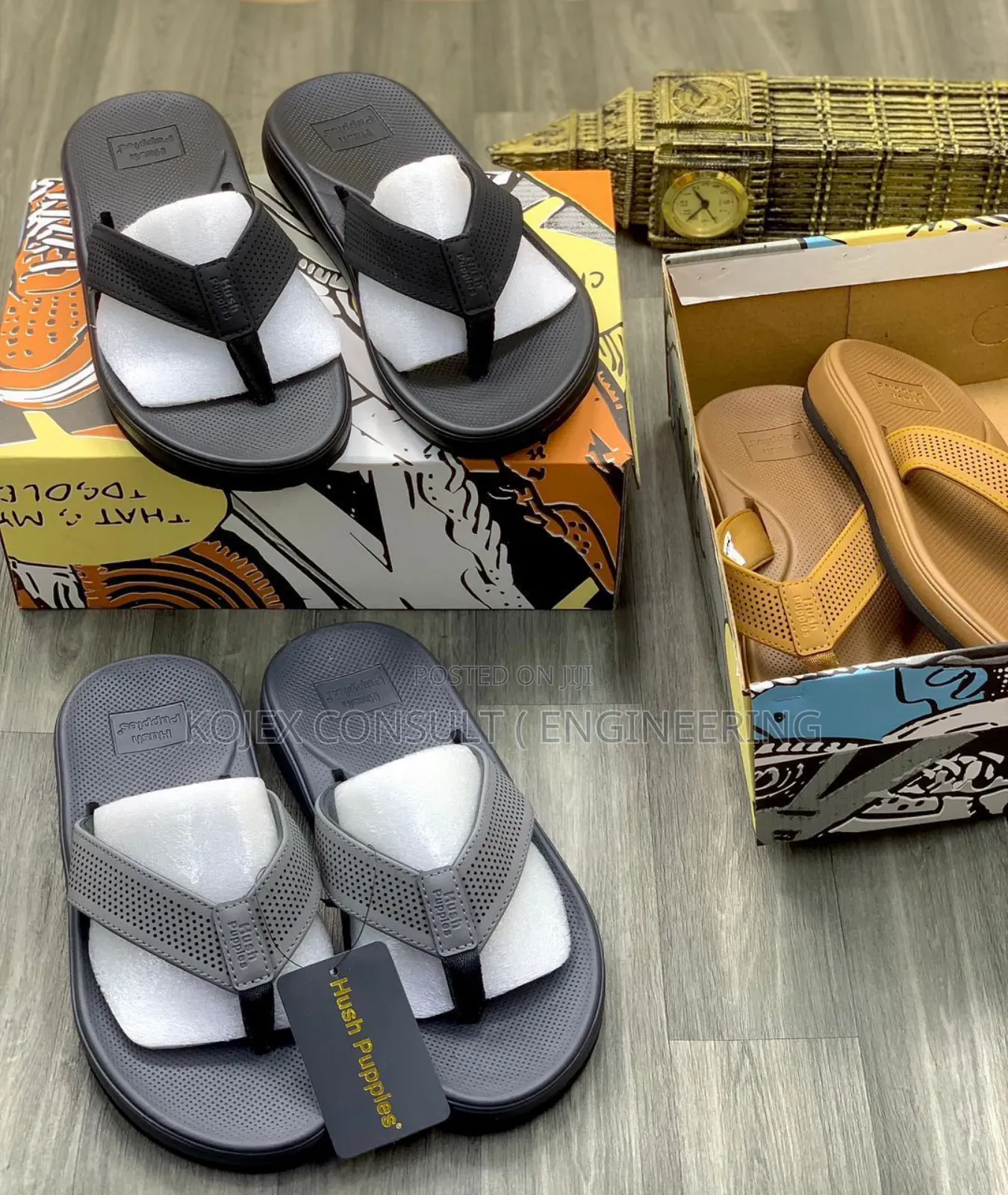 Hush Puppies Comfy Slides Unisex