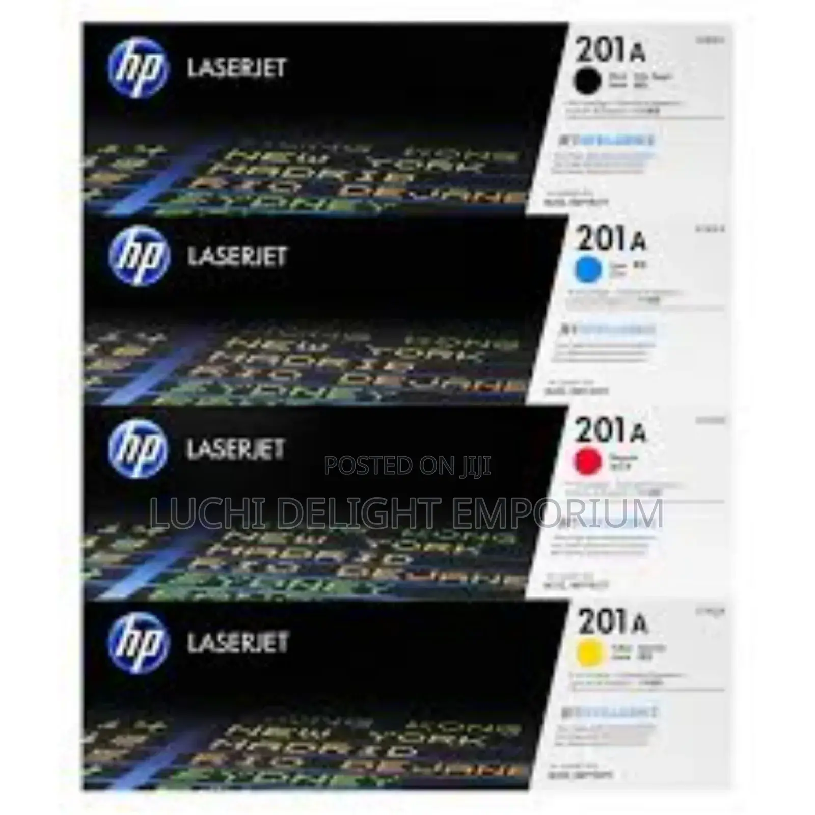 Original Hp 201a Toner Cartridge Set
