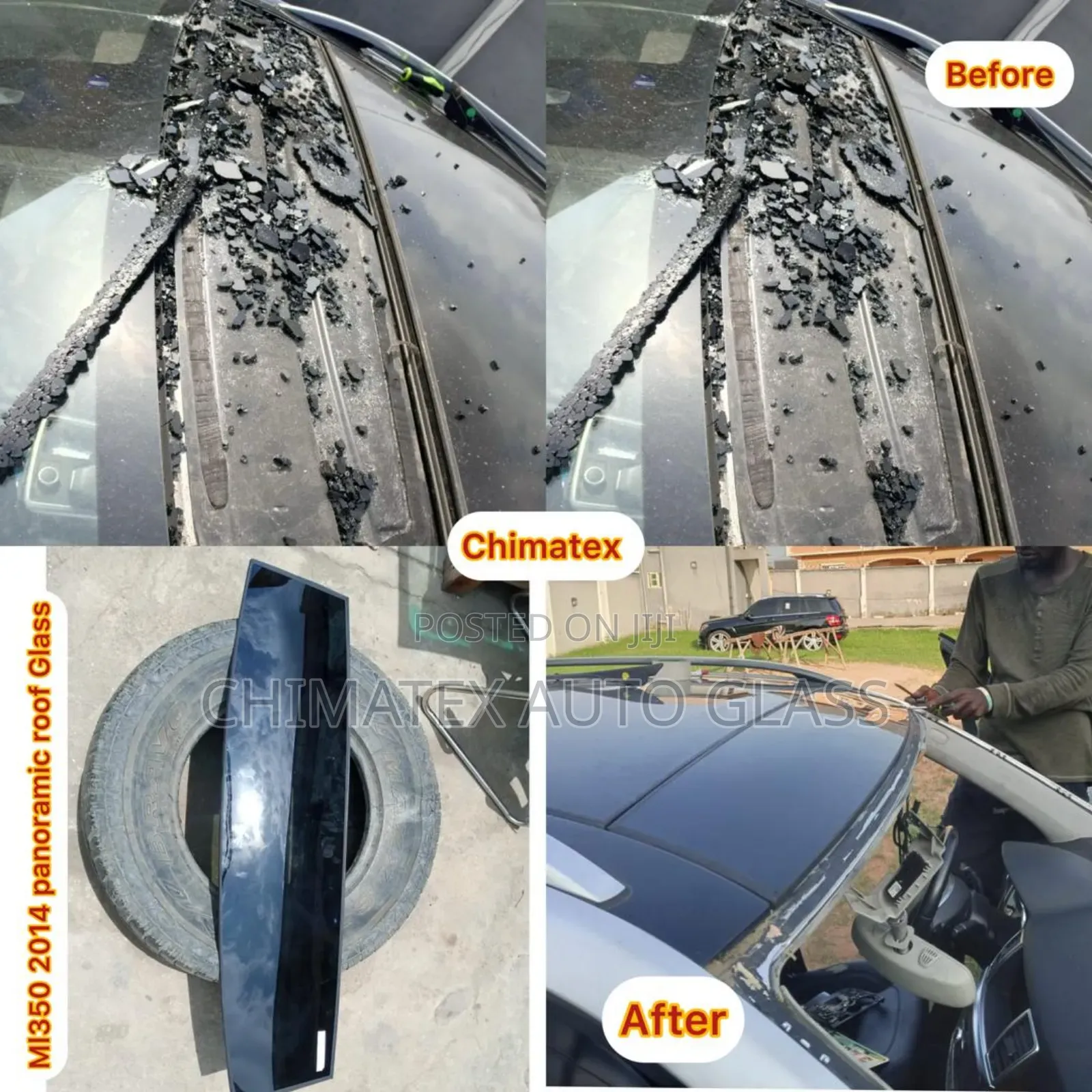 Glk350,Ml350 2013, Gle350 2016 All Roof Glass Available