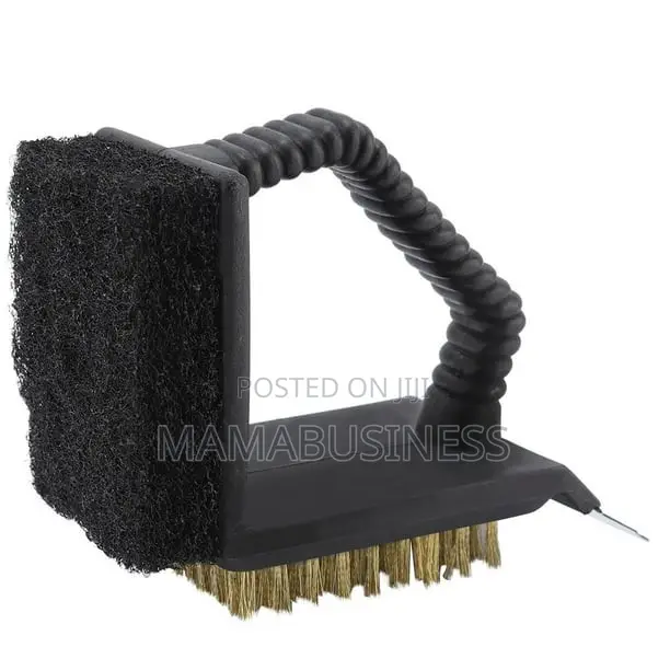 3 in 1 Barbed Wire Barbeque Brush Cleaner