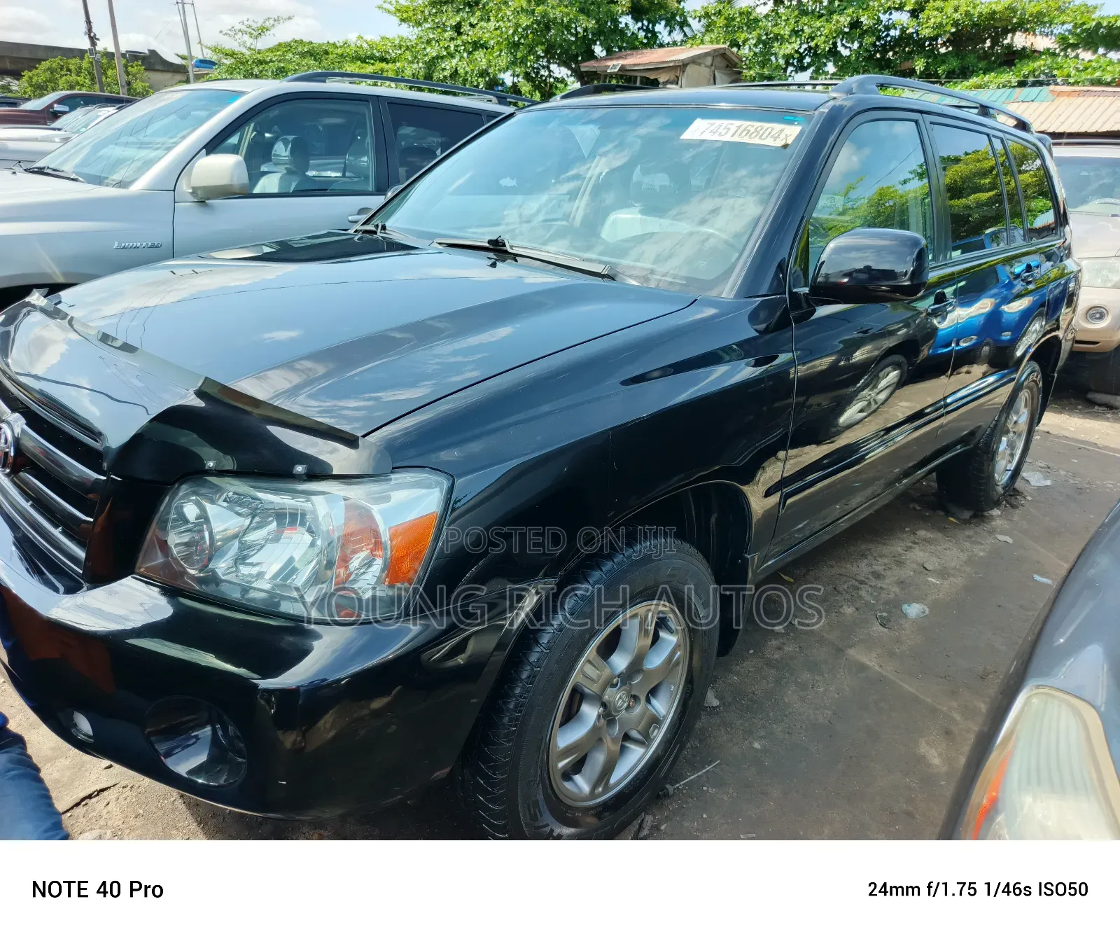 Toyota Highlander 2006 Black