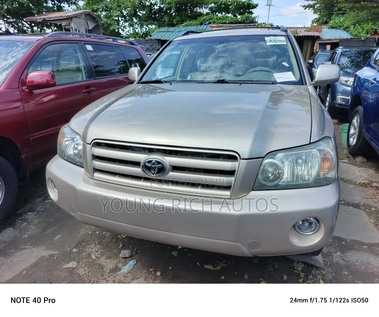 Toyota Highlander 2006 Gold