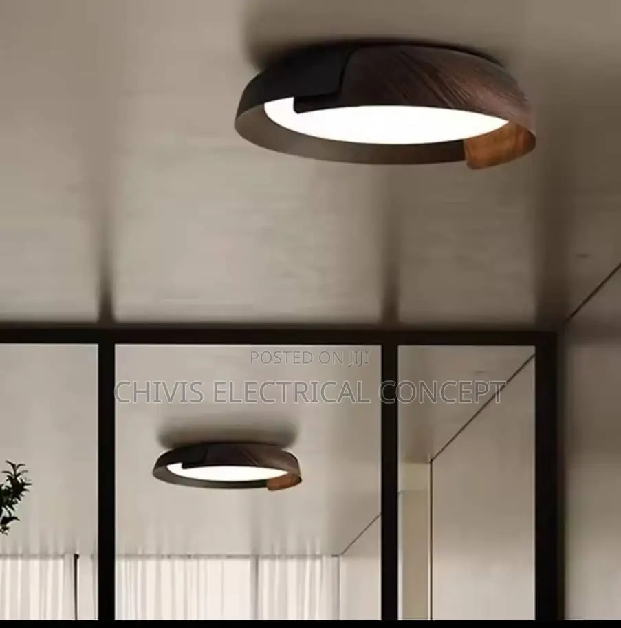 Nordic Grain Led Ceiling Lights for Living