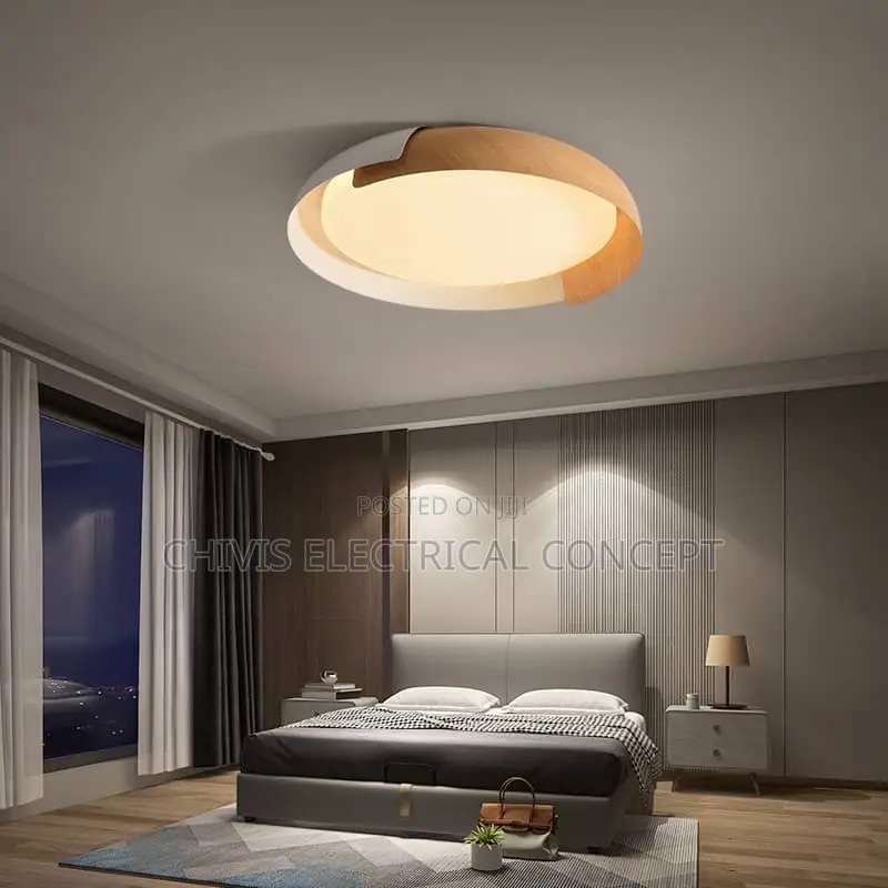 Nordic Grain Led Ceiling Lights for Living
