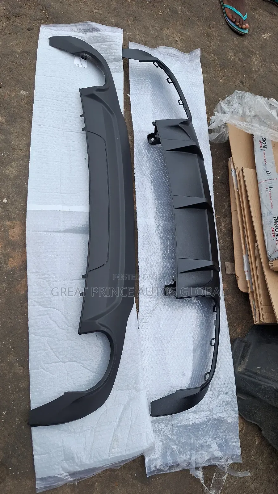 Back Bumper Down C300 2013