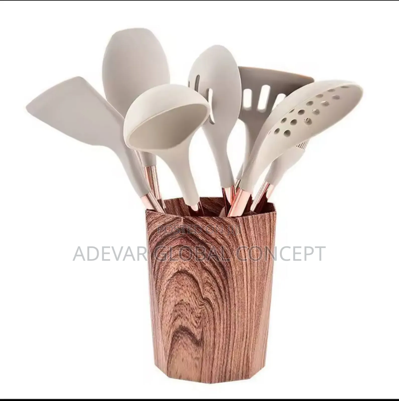 10pcs Quality Silicone Kitchen Utensils Spoon Set
