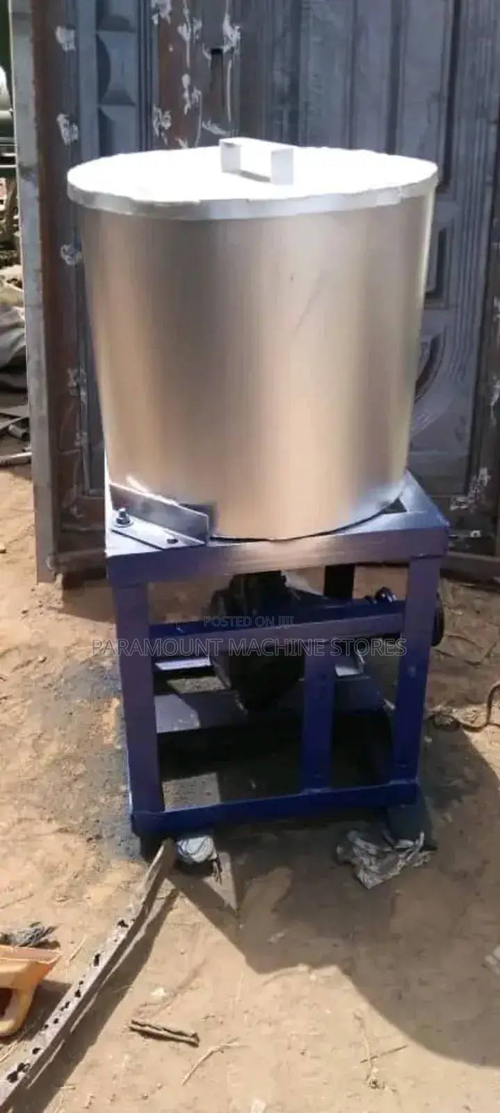 Locally Fabricated Fufu Pounding Machine
